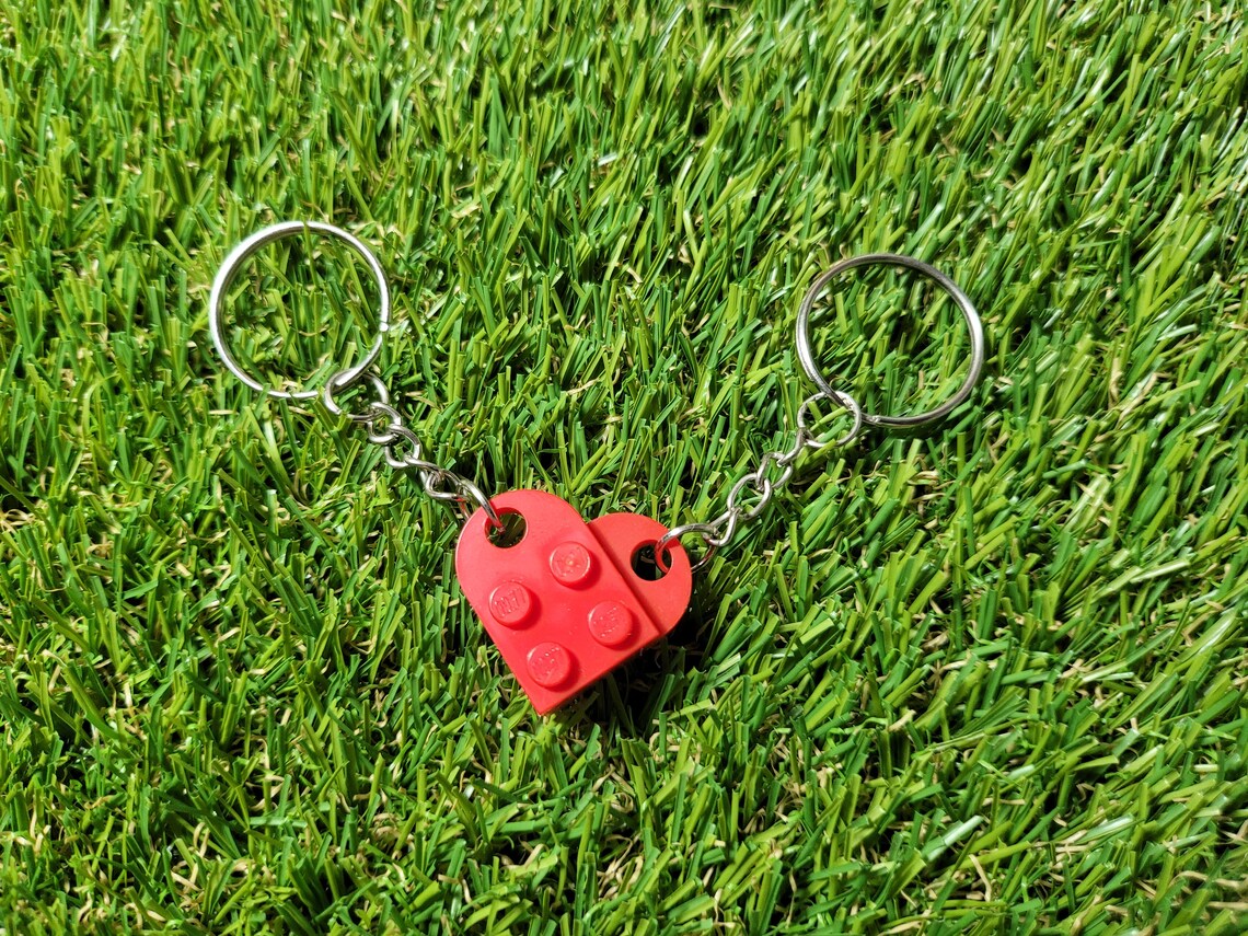 Building Love Key Chain