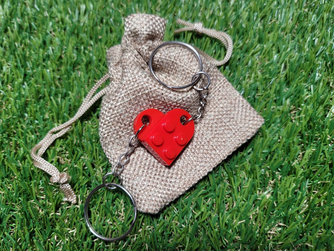 Building Love Key Chain